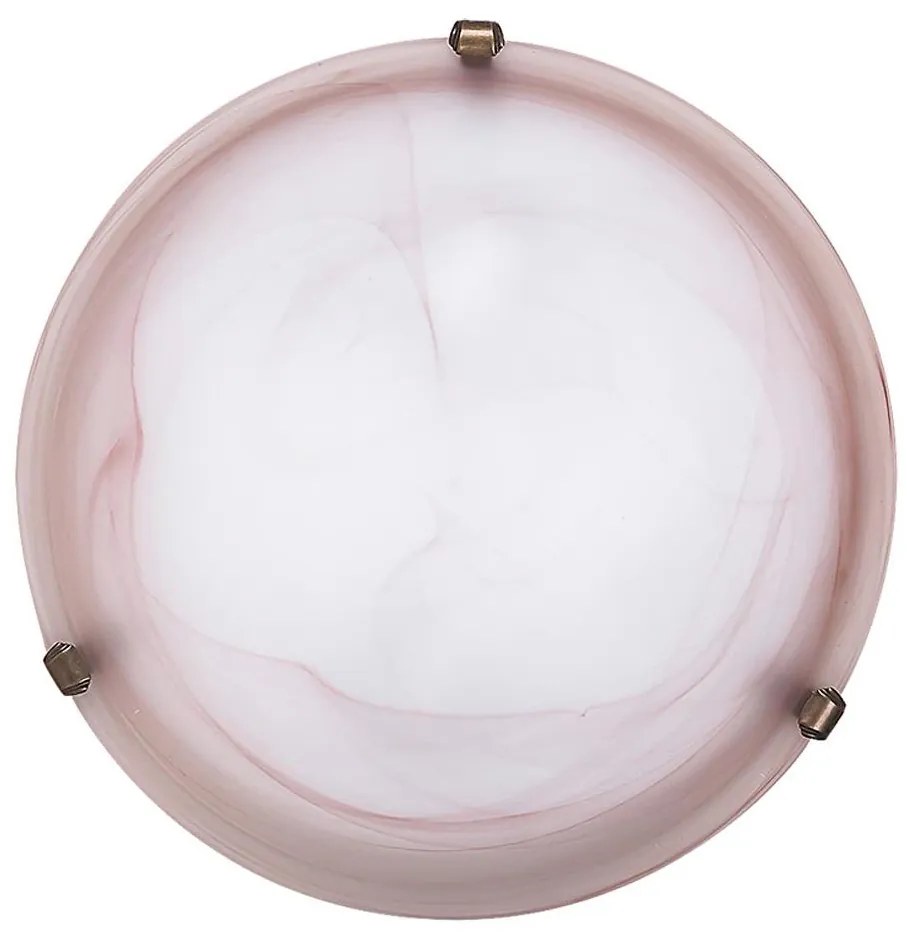 Rabalux 3353 - Plafoniera ALABASTRO 2xE27/60W/230V in vetro alabastrino