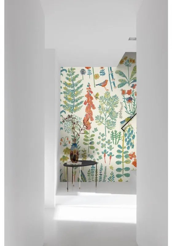 Fotomurale Rametti, bianco, verde, rosso
