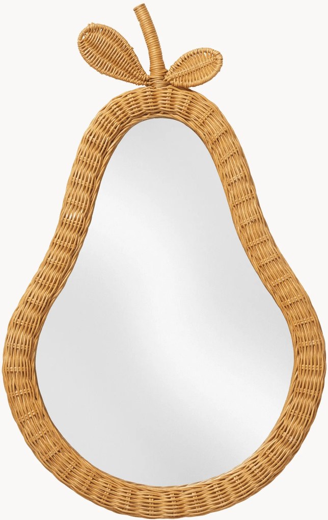 Specchio da parete per bambini fatto a mano Pear