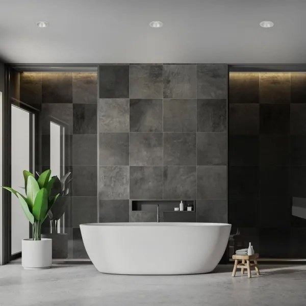 Briloner 7041-034-SET 3x Lampada LED da incasso per bagni LED/4,9W/230V argento