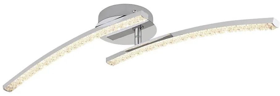 Globo 67169-12IP - Lampadario LED da parete per bagno JULES 2xLED/6W/230V IP44