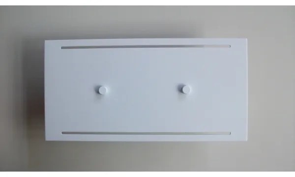 Telefunken 307806TF - Applique a LED da esterno 2xLED/3,5W/230V IP44 bianco