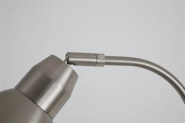 Searchlight EU5026SN - Lampada da terra regolabile 1xE27/60W/230V