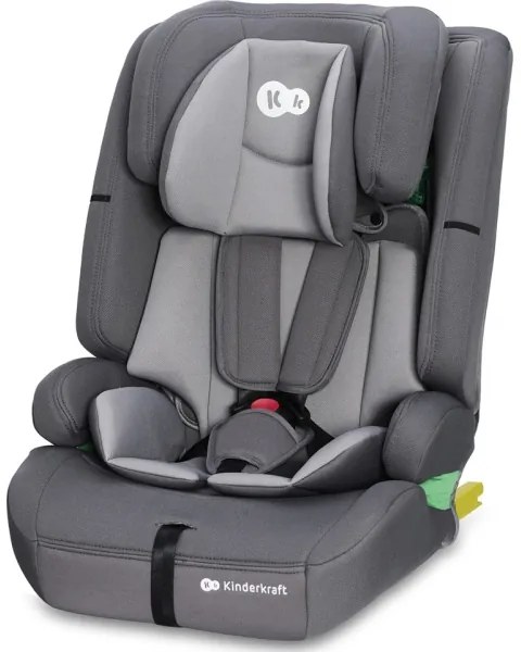 KINDERKRAFT - Seggiolino auto SAFETY FIX 2 i-Dimensioni (76-150 cm) grigio