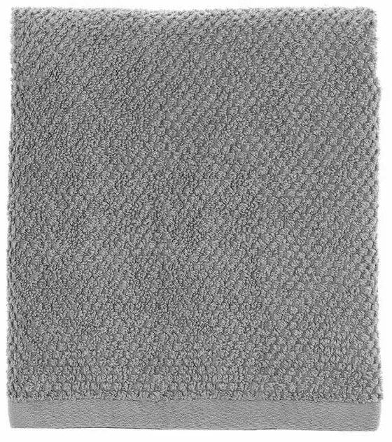 Telo bagno per doccia 90x140 cm grigio in cotone 100%