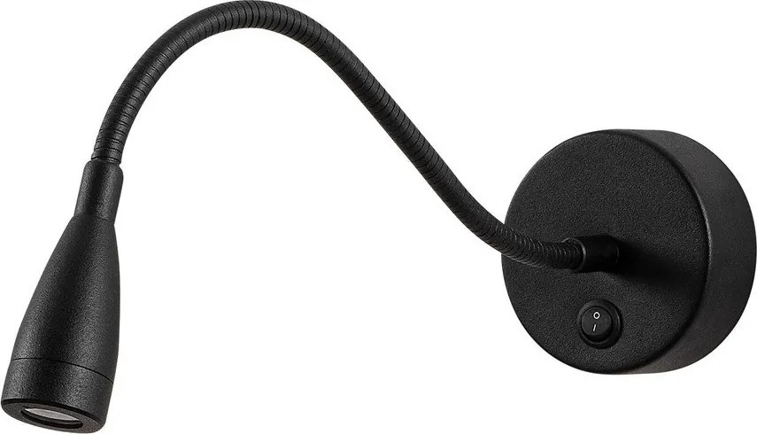 Lampada da parete LED nera Reading – Opviq lights