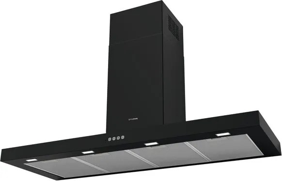 Cappa a parete Stilo Comfort BK Matt A120 FABER nero L 120 cm