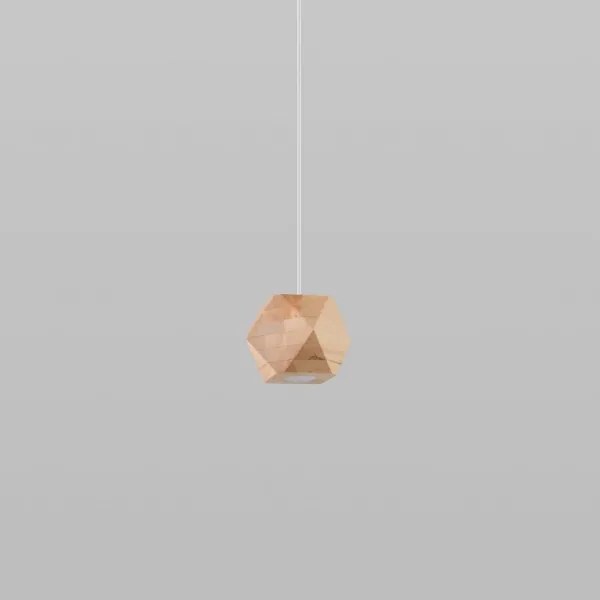 Sollux SL.1011 - Lampadario a sospensione con filo WOODY 1xGU10/40W/230V