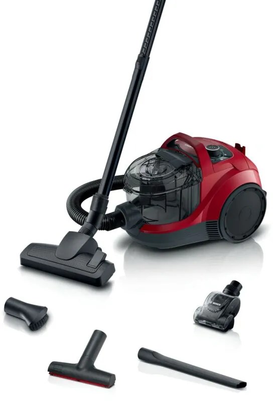 Bosch BGS 21CAR Series 4 Aspiratore a Cilindro Secco 750W Senza Sacchetto