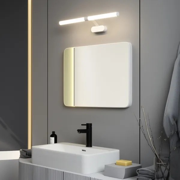 Brilagi - Lampada LED per specchio da bagno TUBEO LED/8W/230V 60 cm IP44 bianco