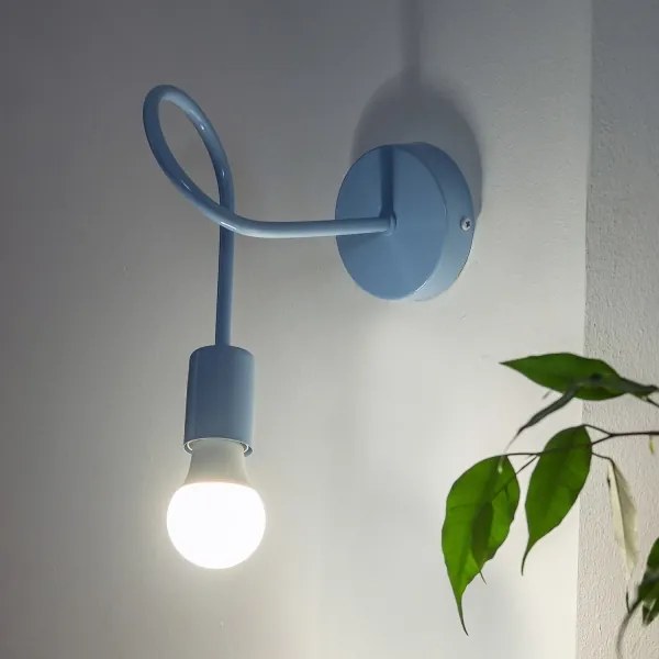 Applique OXFORD 1xE27/15W/230V blu