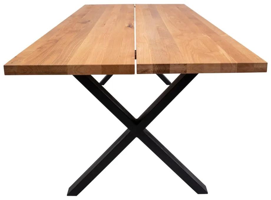 Tavolo da pranzo in legno di quercia oliato, 200 x 95 cm Montpellier - House Nordic