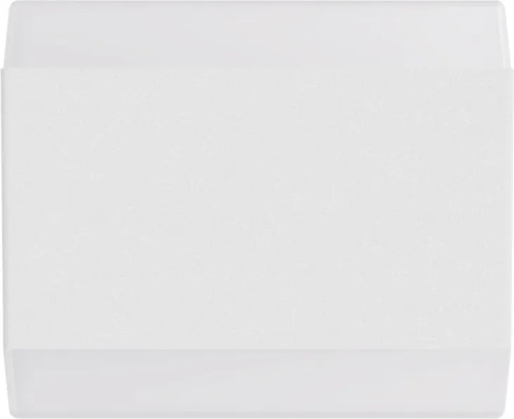 Applique LED 12W Cubica per esterni a Luce Diffusa IP54 Bianca Colore Bianco Naturale 4.000K