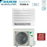 Climatizzatore Condizionatore Daikin Bluevolution Perfera a Pavimento 9000 BTU FVXM25A R-32 Wi-Fi Integrato Telecomando a Infrarossi Incluso Garanzia Italiana - Novit