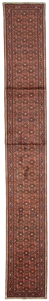 Hosseinabad Tappeto persiano 80 x 790 Rosso (Iran) Annodato A Mano