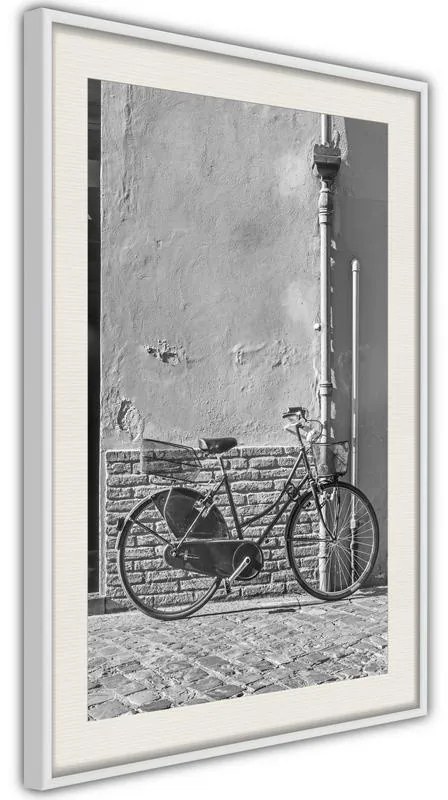 Poster  Bicycle with Black Tires  Cornice Quadri Cornice nera, Larghezza x Altezza Home decor 20x30