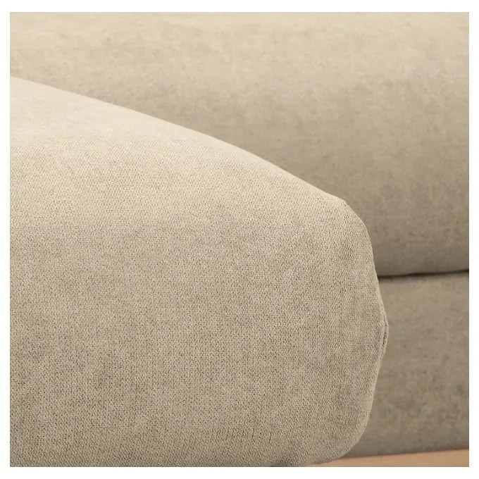 Divano angolare beige (angolo sinistro) Beata - Ropez