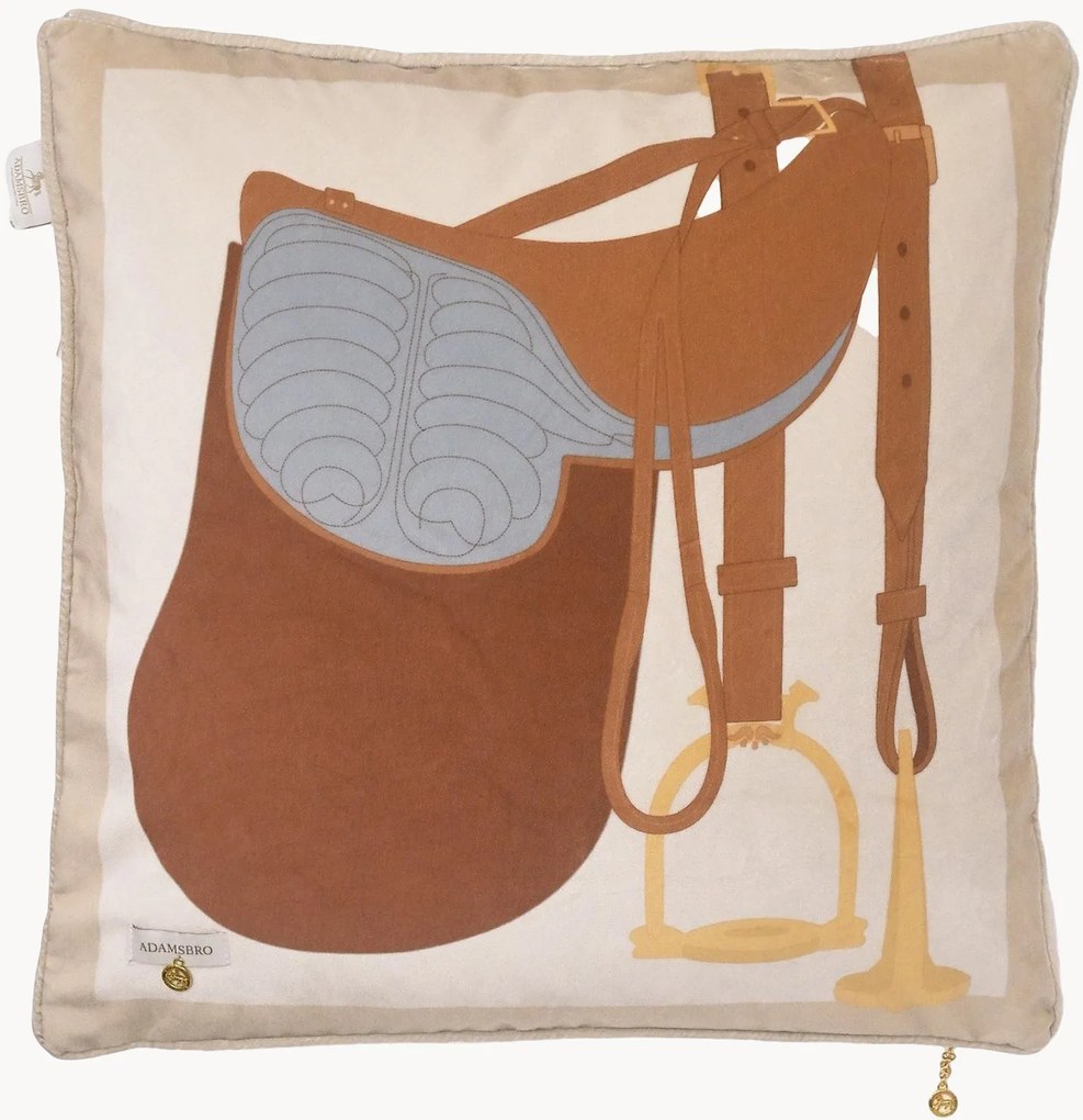 Cuscino in velluto Heritage Saddle