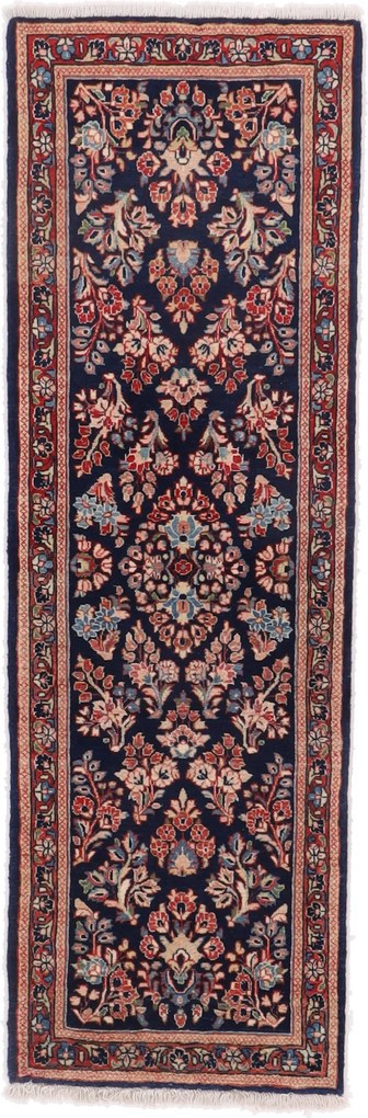 Afshar Tappeto 80x50 (Iran) Annodato A Mano