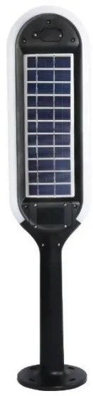 Lampada solare LED con sensore BOLLARD LED/5W/5,5V 70 cm 3000K IP65 2000 mAh
