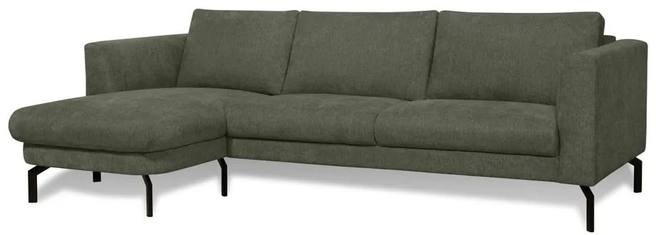 Divano angolare verde scuro (angolo sinistro) Gomero - Scandic