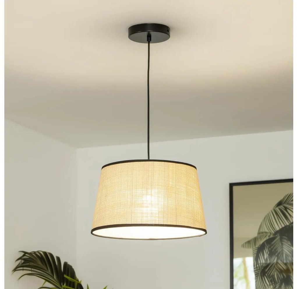Brilagi - Lampadario LED a sospensione con cavo CERIA 1xE27/40W/230V Ø 35 cm beige