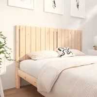 Testiera per Letto 165,5x4x100 cm in Legno Massello di Pino 818880