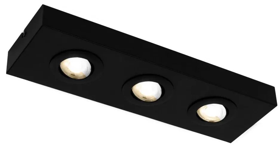 Briloner 3996035 - Faretto LED CTS 3xLED/4W/230V 2700/4000K nero