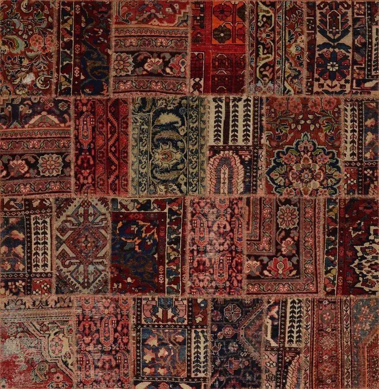 Patchwork Tappeto 200 x 200 (Iran)