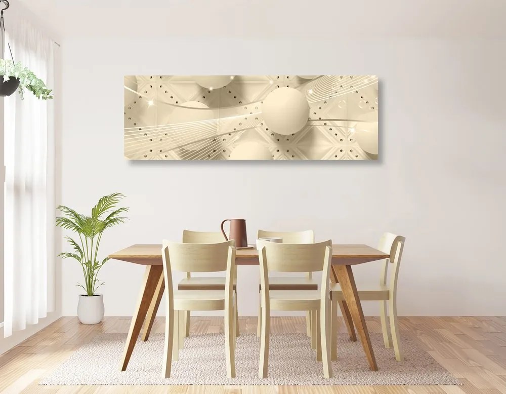Quadro su tela – Lusso in seppia