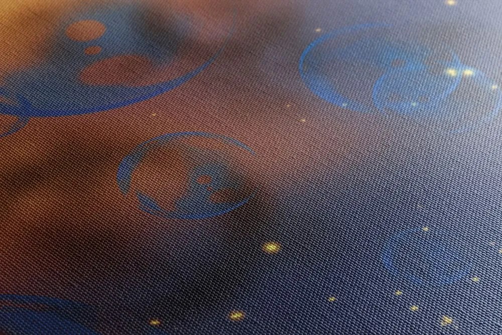 Stampa su tela – Bolle magiche
