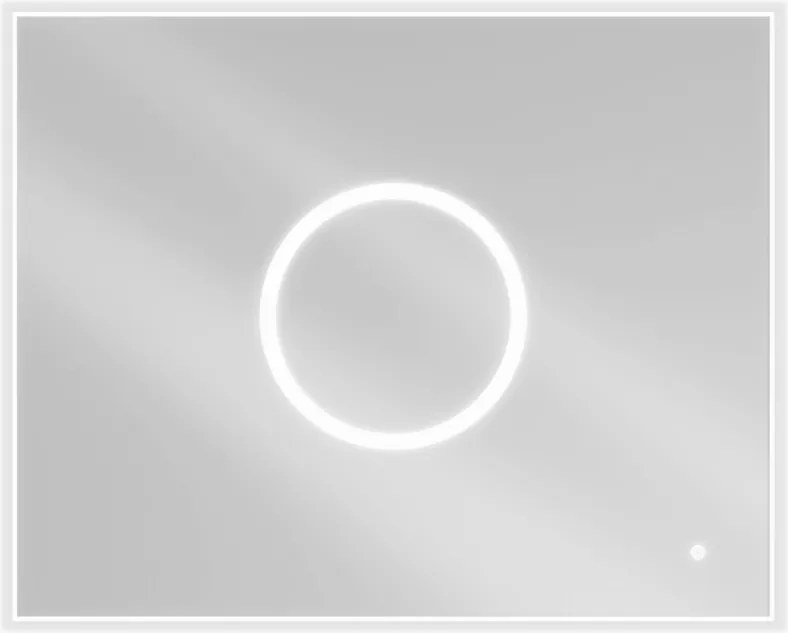 Mexen Koga specchio da bagno retroilluminato 100 x 80 cm, LED 6000K, antiappannamento - 9821-100-080-611-00