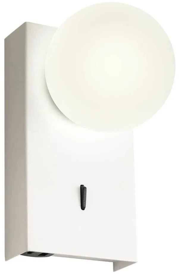 Redo 01-4656 - Applique LED NORMA LED/5W/230V CRI 90 USB bianco