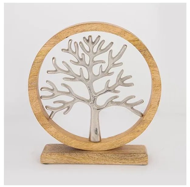 Decorazioneda tavolo albero 28x5x31 cm