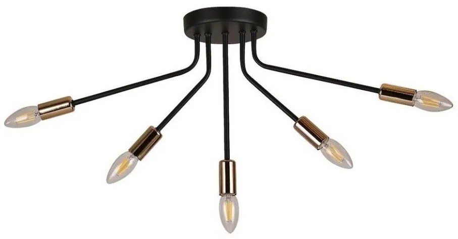 Lampadario fisso TIARA 5xE14/40W/230V
