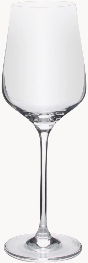 Set di 4 bicchieri da vino rosso in cristallo Mystique