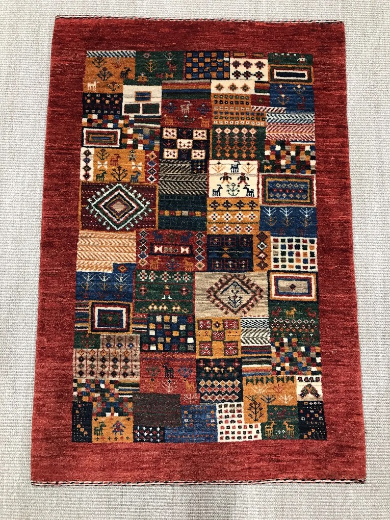 Loribaft Tappeto 80x120 (Iran) Annodato A Mano