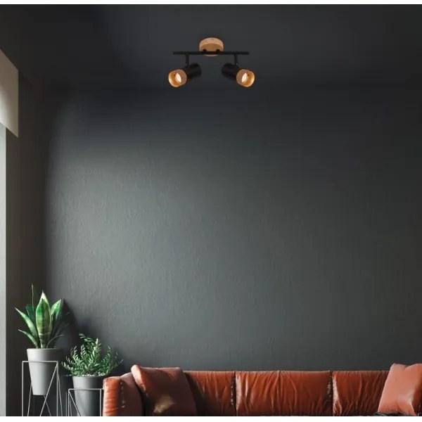 Briloner 2144025 - Faretto SPOT 2xGU10/9W/230V