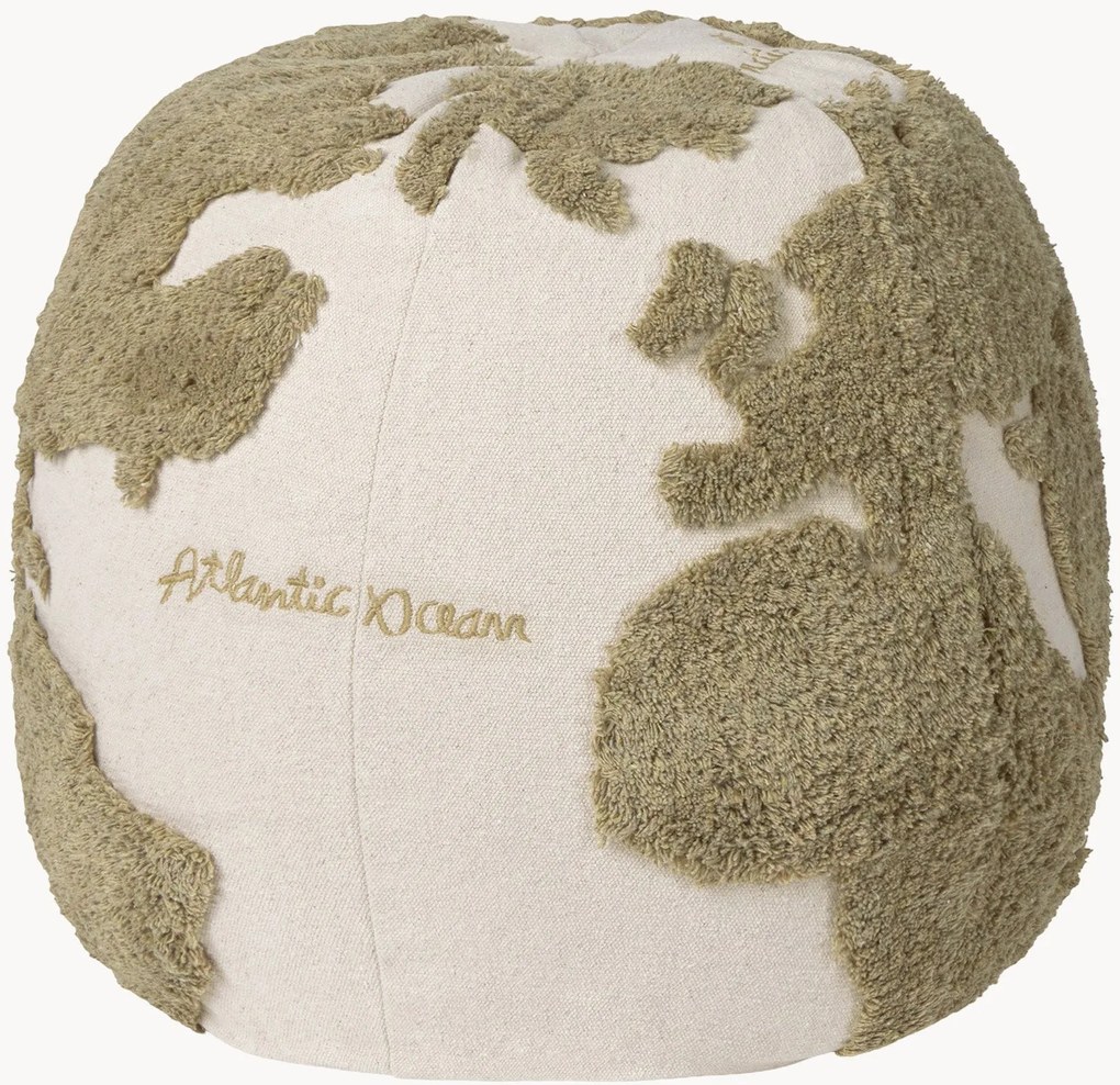Pouf per bambini fatto a mano Back To School