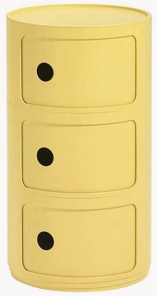Contenitore di design con 3 cassetti Componibili, alt. 59 cm