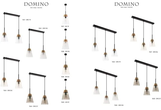 Jupiter 1543 - DM 2 BU - Lampada a sospensione DOMINO 2xE27/60W