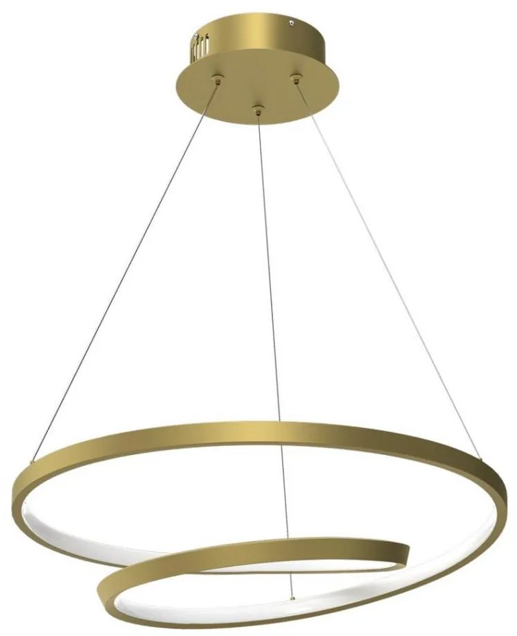 Lampadario LED a sospensione con filo LUCERO LED/48W/230V oro