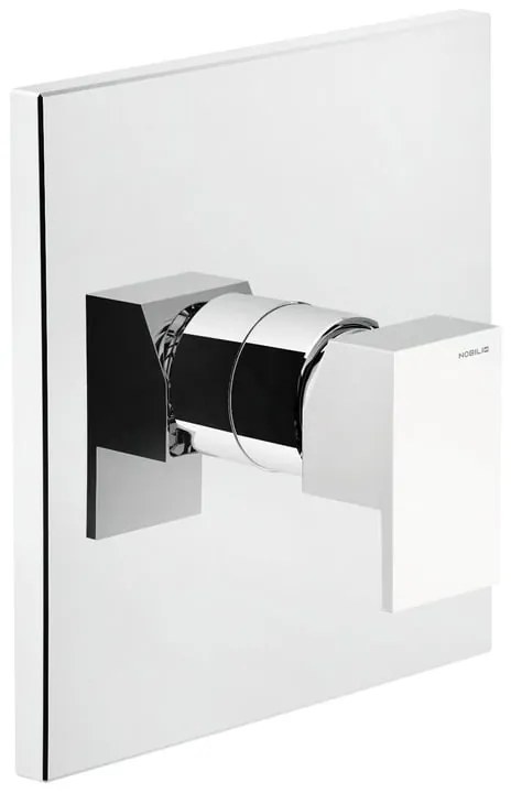 Rubinetto per doccia getto laminare cristallino ad incasso monocomando Mia lucido NOBILI