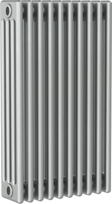 Termosifone in acciaio tubolare 4 colonne 10 elementi interasse 623 mm ERCOS Comby grigio