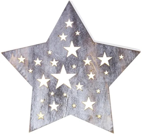 Retlux - Decorazione natalizia LED LED/2xAAA stella