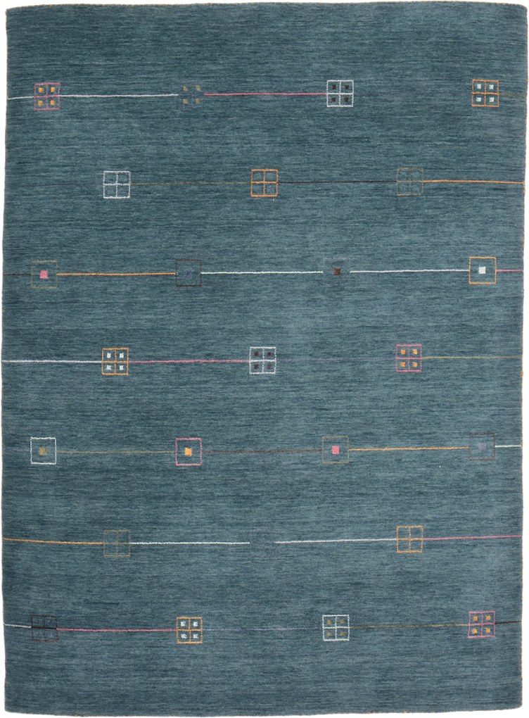 Loribaft Tappeto 150 x 200 (Indian) Annodato A Mano