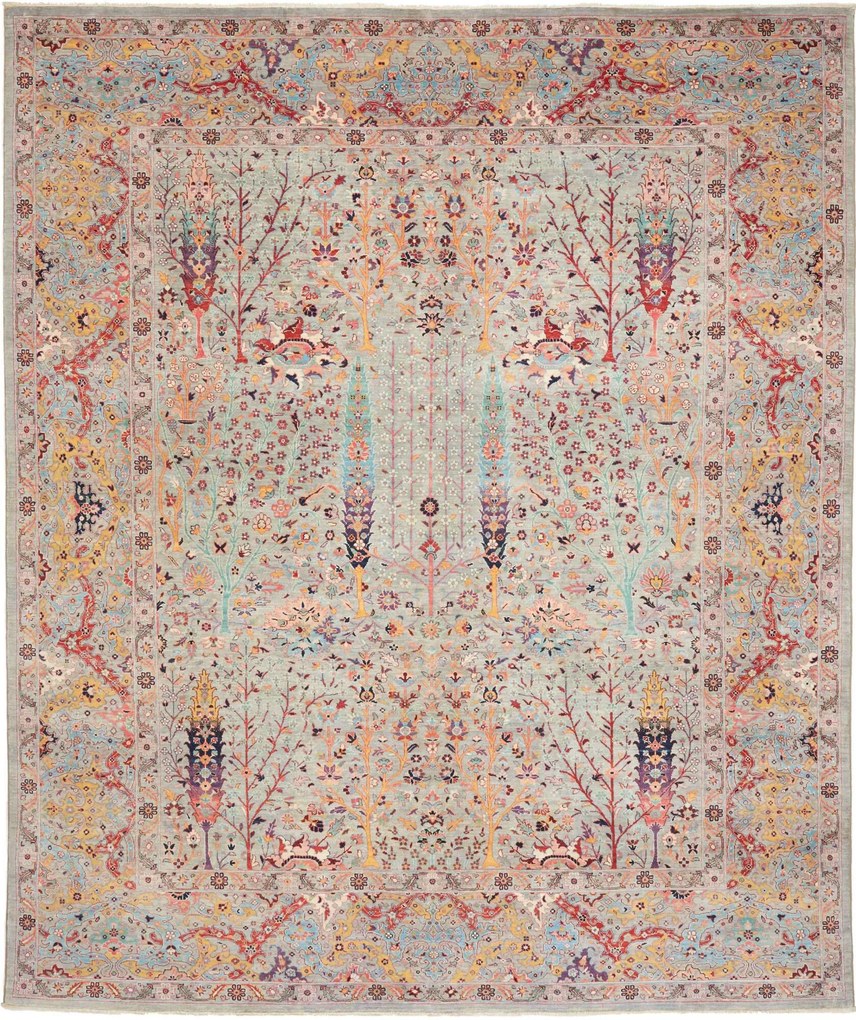 Samarkand Tappeto orientale 250x290 (Pakistan) Annodato A Mano
