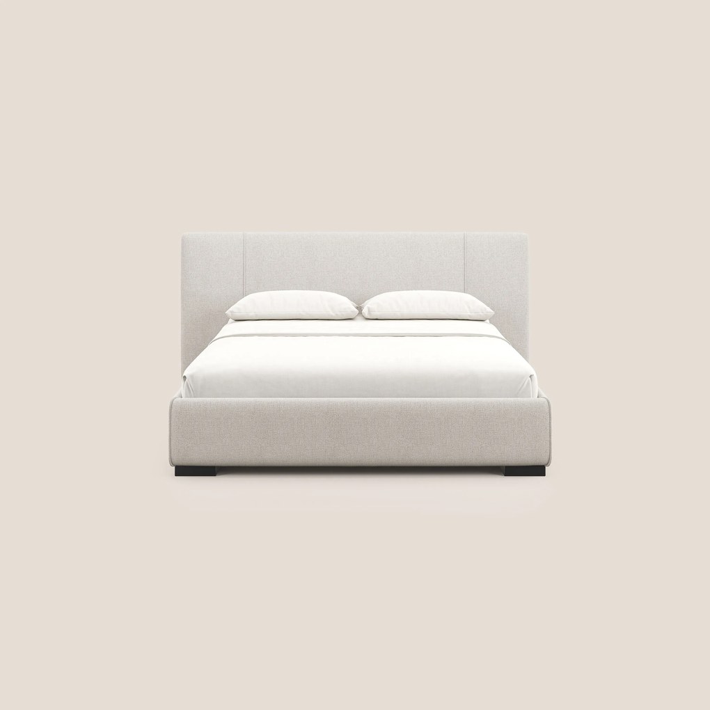 Omero letto imbottito contenitore sfoderabile in tessuto fiammato impermeabile T14