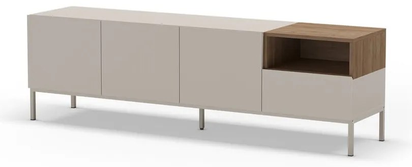 Mobile TV color crema 180x55 cm Cailin - Marckeric