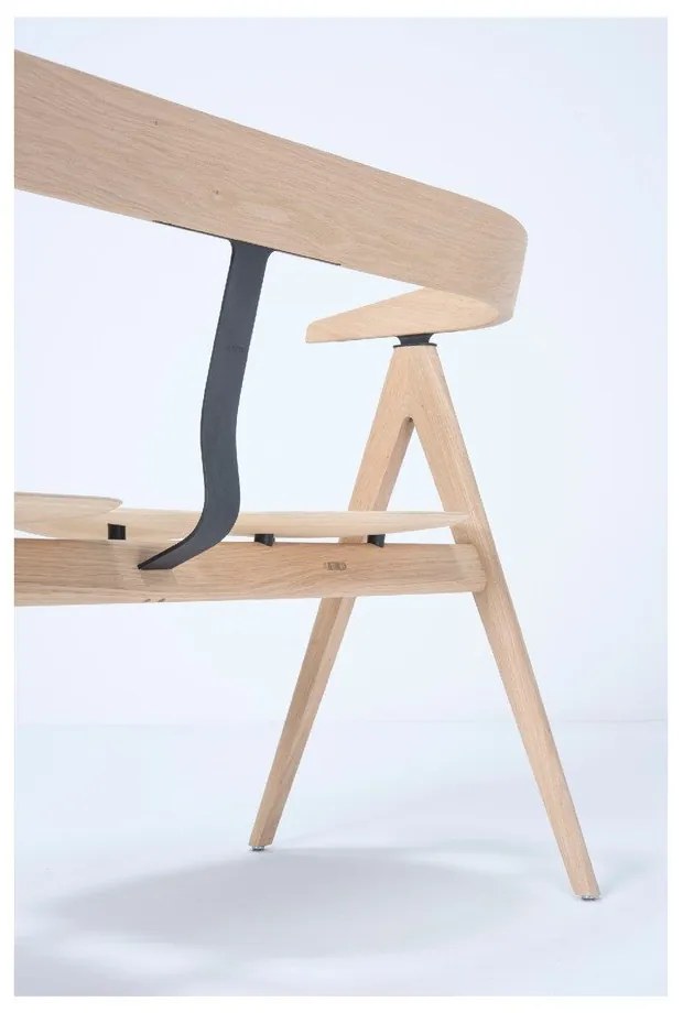 Panchina in rovere naturale Ava - Gazzda